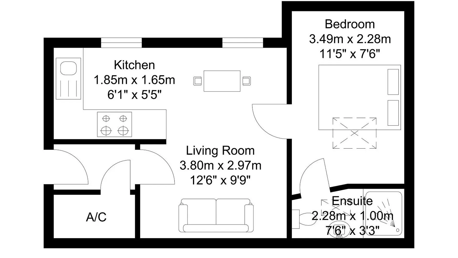 City Apartments - Reubens Court 요크 0*,